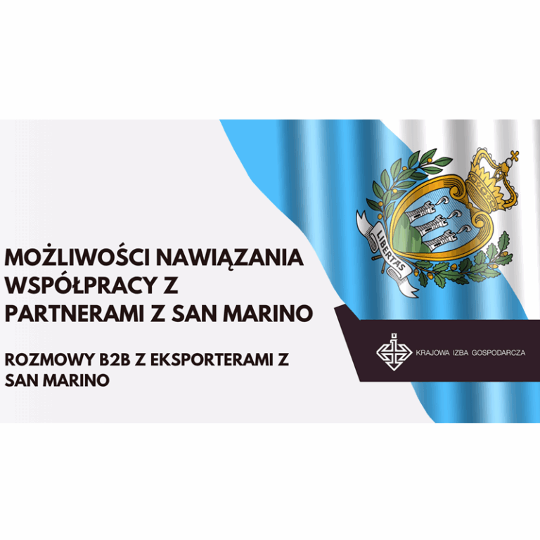 Możliwość nawiązania współpracy biznesowej z partnerami z San Marino